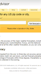 Mobile Screenshot of forecastadvisor.com